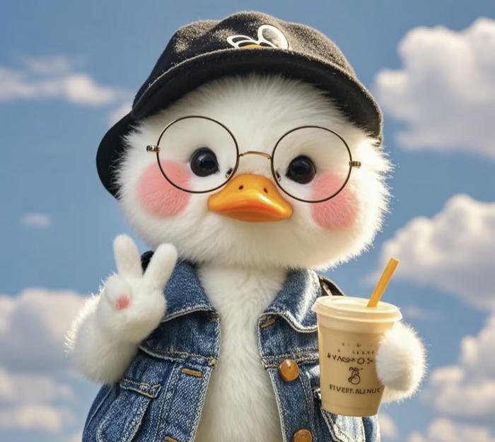 hình ảnh avatar vịt cute đẹp hoàn hảo