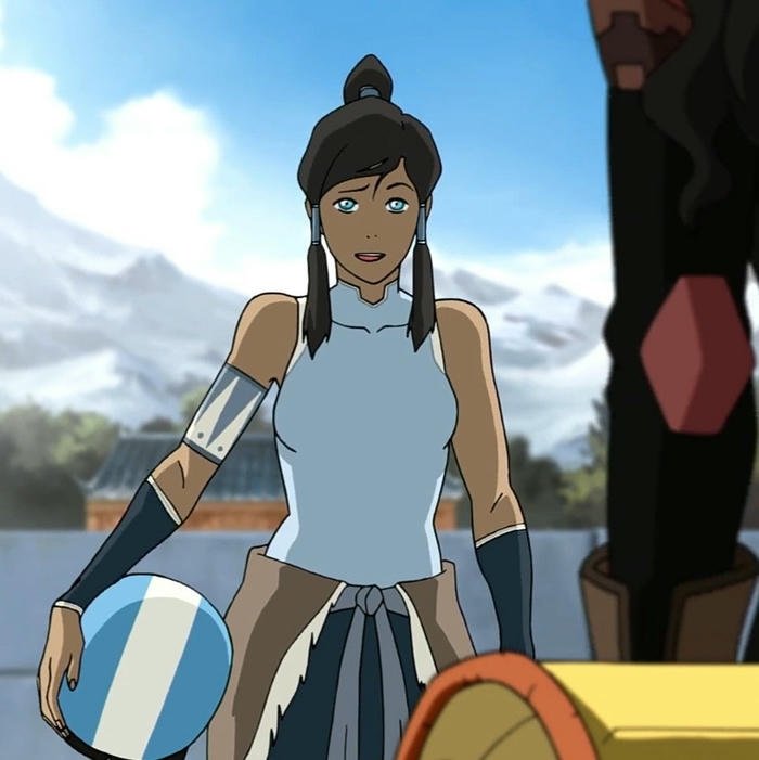 hình avatar Korra cơ vai săn chắc rõ