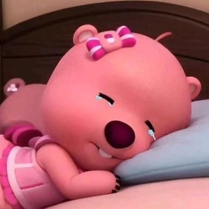 hình avatar loopy biểu cảm buồn rầu