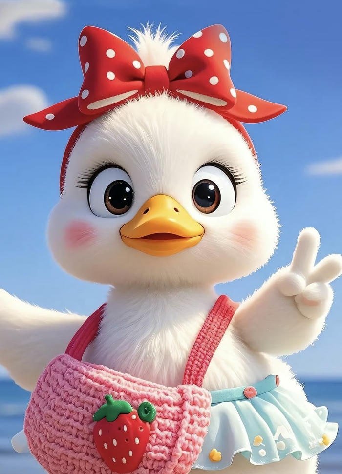 hình avatar vịt cute đẹp dịu