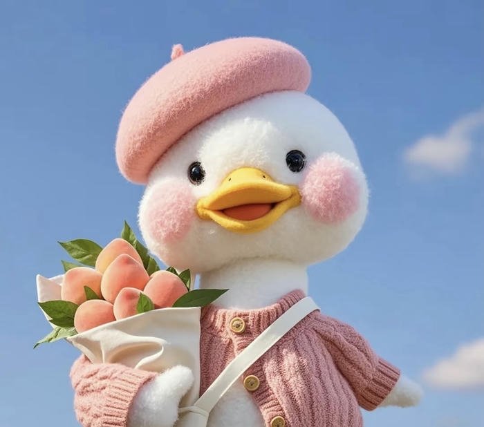 hình avatar vịt cute đẹp nhất