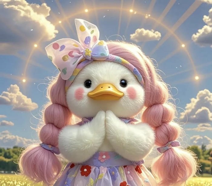 hình avatar vịt cute đẹp thuần