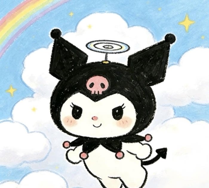 hình kuromi làm avatar cá nhân