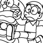 tranh tô màu doremon thumbnail