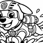 tranh tô màu paw patrol thumbnail