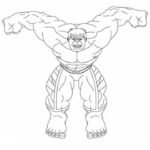 tranh tô màu siêu nhân hulk thumbnail