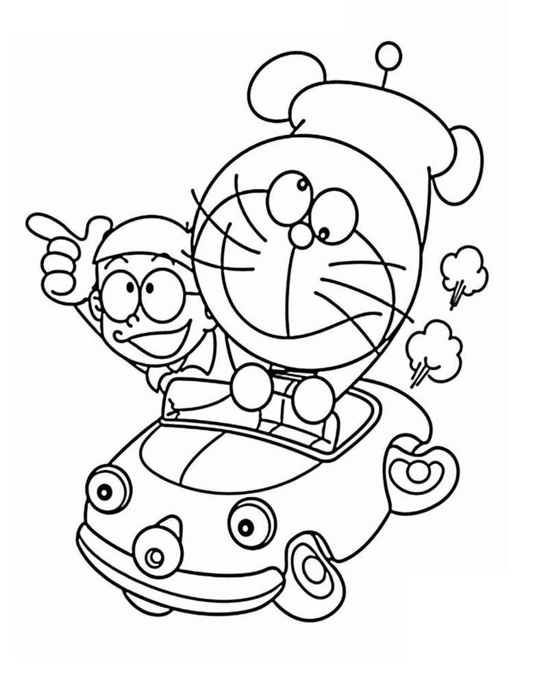 Ảnh Nobita hoạt hình dễ thương cho bé
