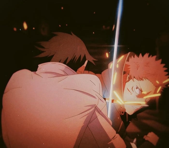 Ảnh đại diện Yuji Itadori phong cách anime hành động