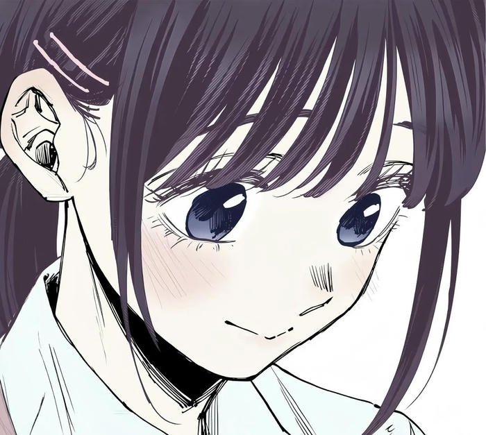 Ảnh đại diện cute avatar kaoruko nền sáng