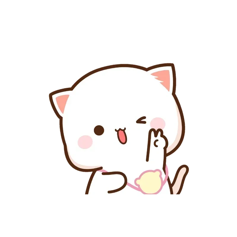 Ảnh sticker dễ thương phù hợp gửi qua Messenger