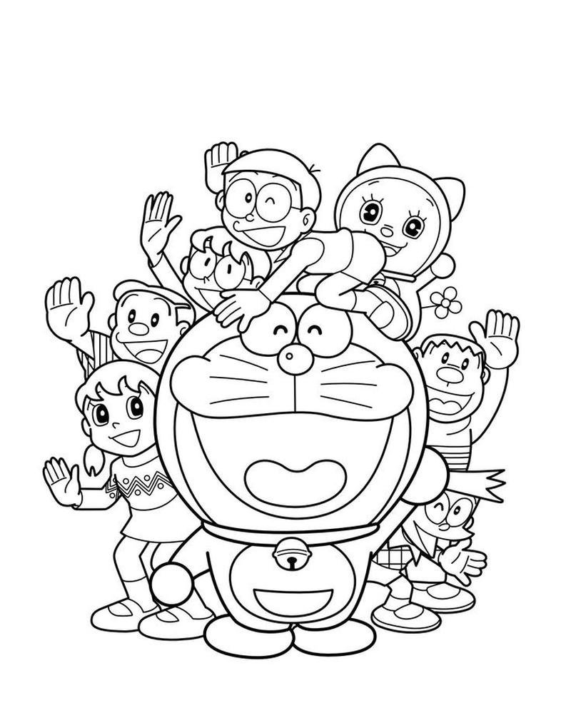 Ảnh vẽ Nobita phong cách hoạt hình