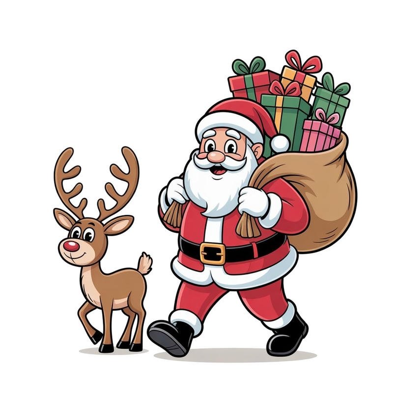 Avatar ông già Noel đơn giản nhưng đầy ấm áp