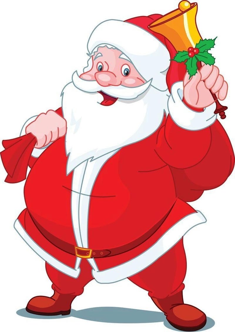 Avatar ông già Noel phong cách hoạt hình dễ thương