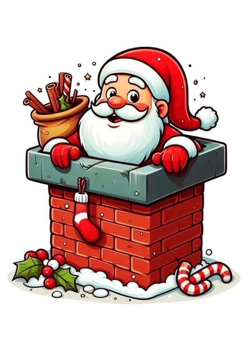 Chân dung ông già Noel râu trắng tạo cảm giác lễ hội