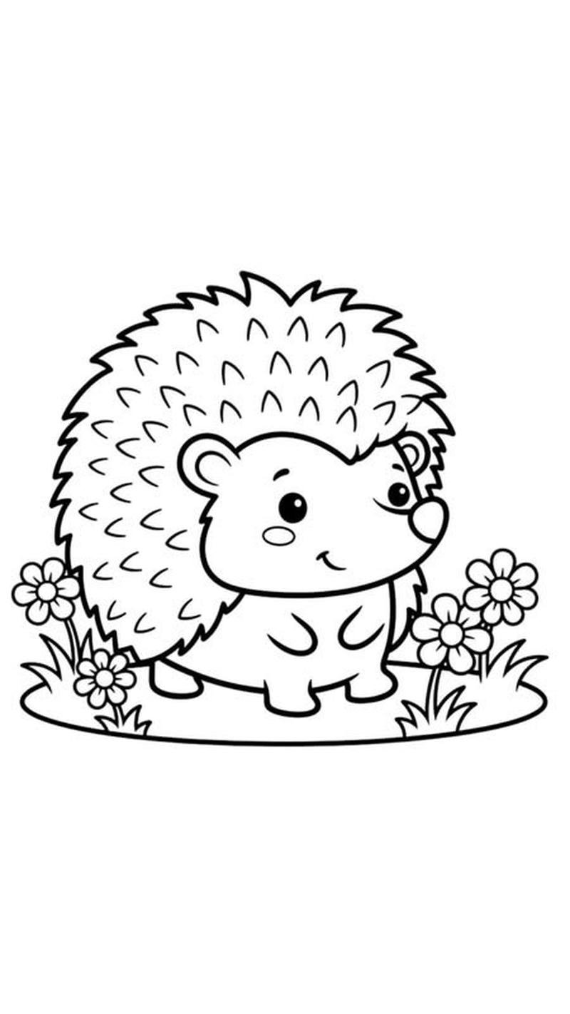 Chú nhím nhút nhát dễ mến