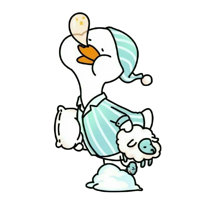 Emoji sticker ngủ ngon hợp dùng nhắn tin nhanh