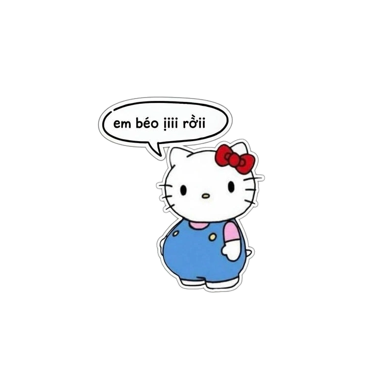 Gửi người yêu sticker dễ thương với nét vui nhộn