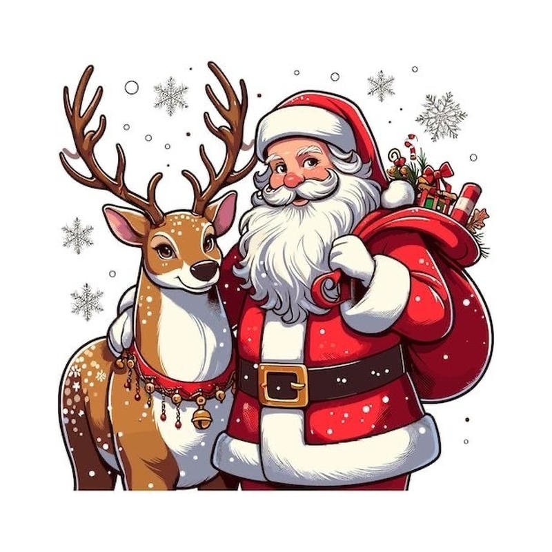 Gương mặt ông già Noel mang cảm giác thân thiện