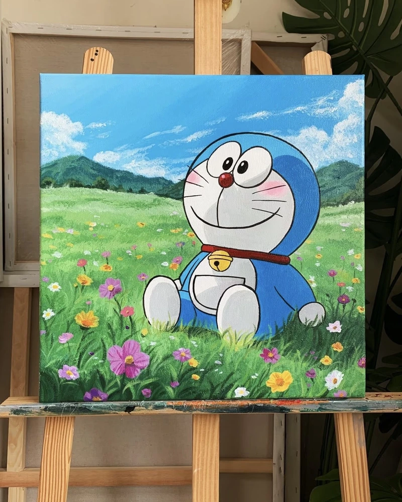 Hình ảnh Doraemon với vẻ đáng yêu quen thuộc