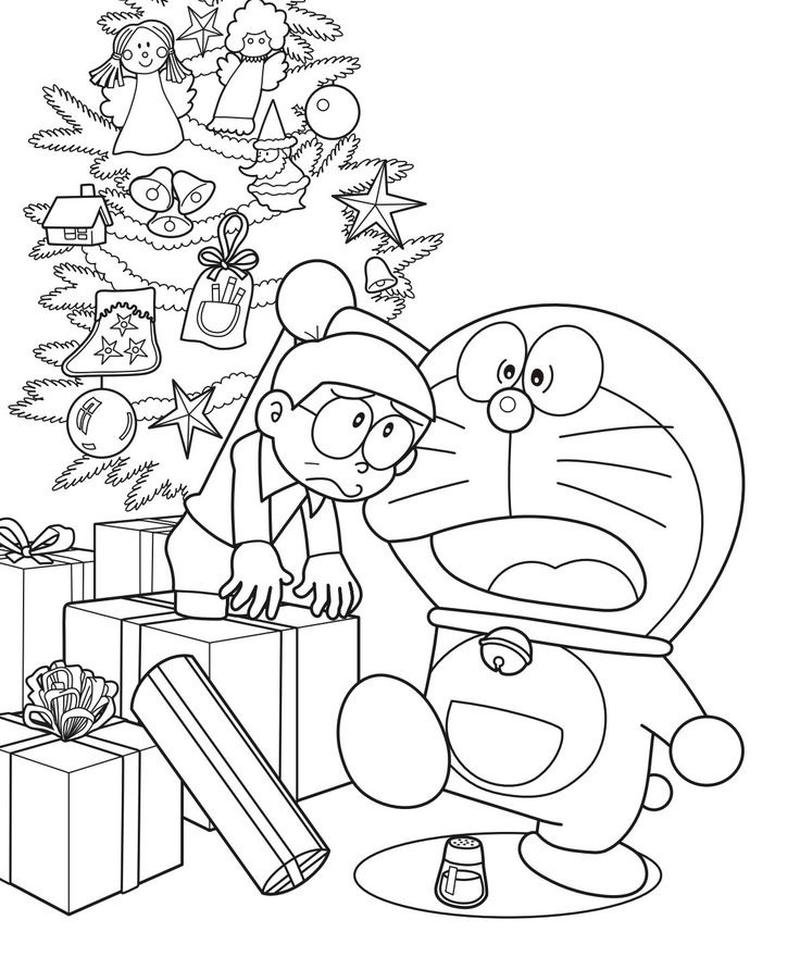 Hình ảnh Nobita hoạt hình nét vẽ rõ