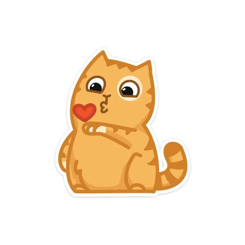 Hình ảnh sticker dễ thương cho cuộc trò chuyện vui