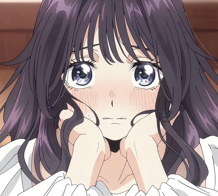 Hình anime nữ sinh avatar kaoruko đáng yêu