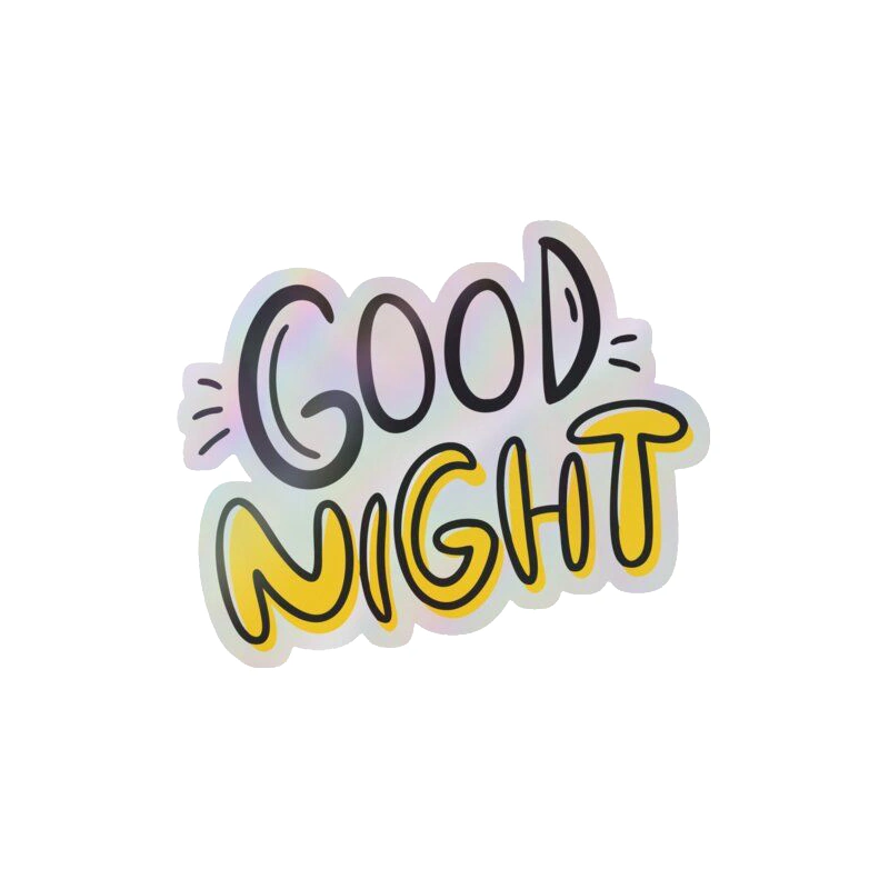 Meme sticker ngủ ngon với biểu cảm ngủ gật vui nhộn
