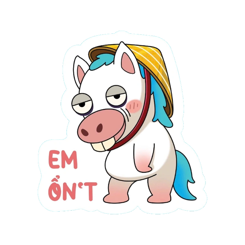 Sticker bựa hài cùng biểu cảm bất lực cực kỳ vui nhộn