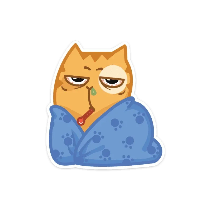 Sticker dễ thương dùng để phản hồi tin nhắn nhanh