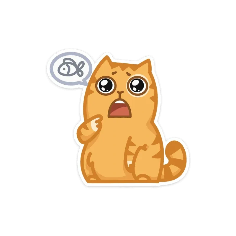 Sticker dễ thương với khuôn mặt cười cực đáng yêu