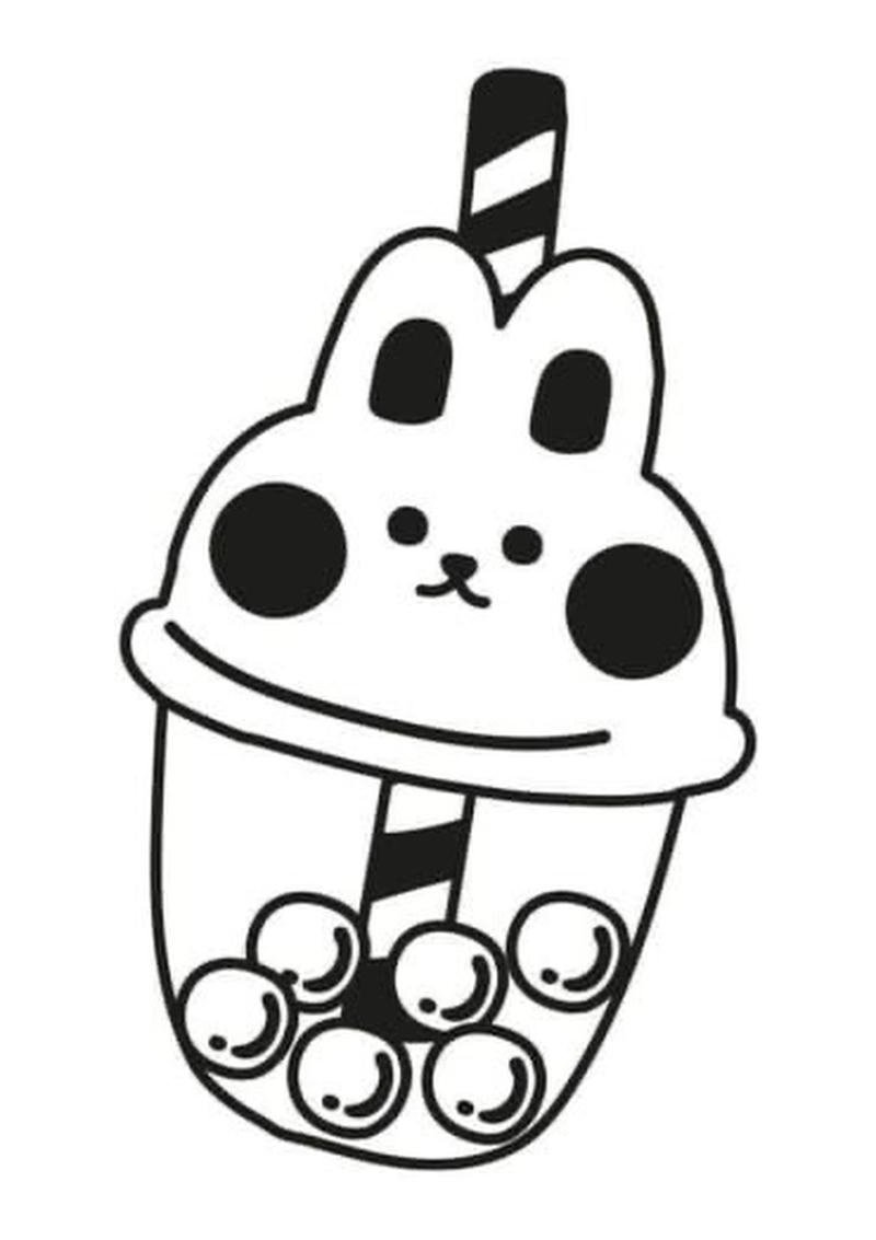 Thiết kế cốc trà sữa đáng yêu phong cách chibi