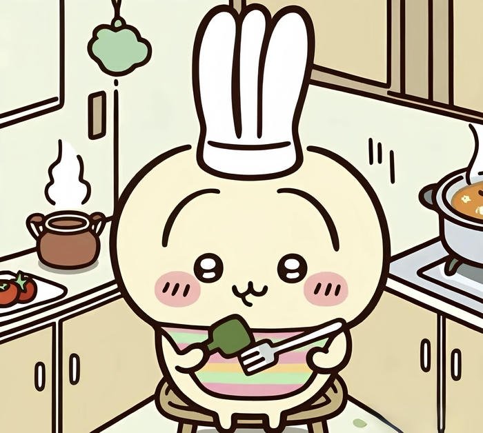 ảnh avatar nấu ăn đơn giản