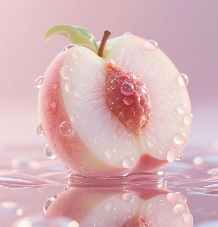 ảnh avatar quả đào siêu xinh