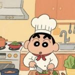 avatar nấu ăn hoạt hình cute