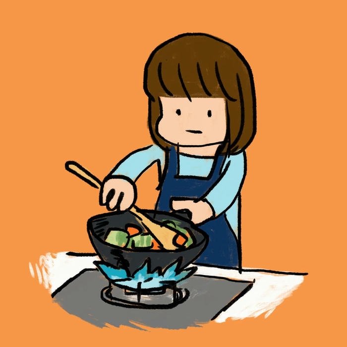 avatar nấu ăn phong cách riêng