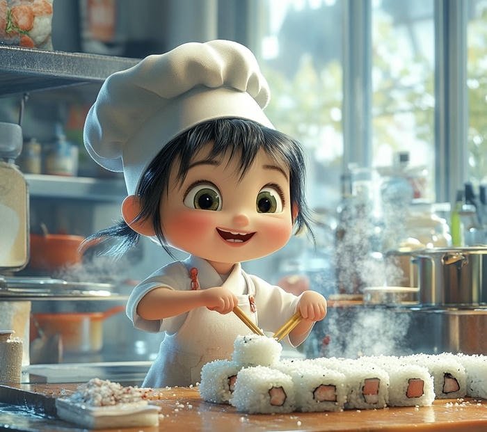 hình ảnh avatar nấu ăn nổi bật
