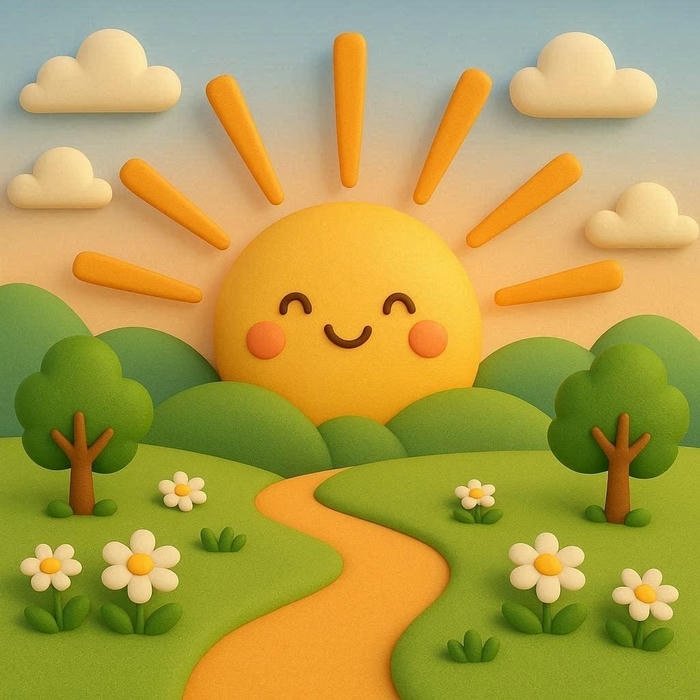 hình ảnh phong cảnh cute nắng chiều
