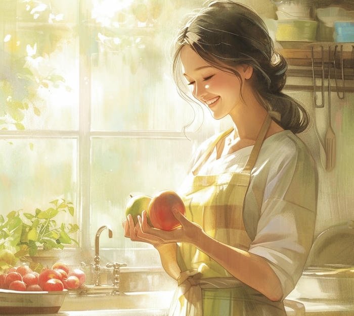 hình avatar nấu ăn tại nhà