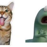 nhãn dán bựa thumbnail