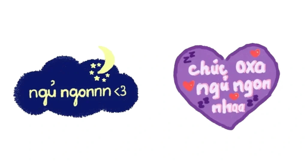 sticker ngủ ngon thumbnail