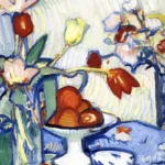 vẽ tranh tĩnh vật hoa tulip thumbnail