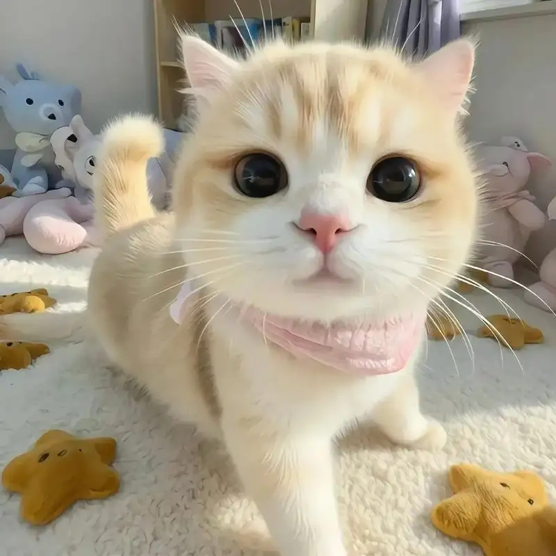avatar mèo vô tri đáng yêu chất lượng cao