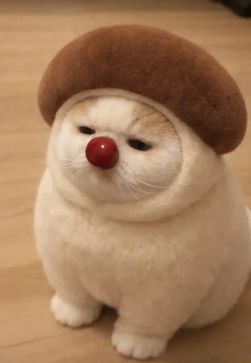 avatar mèo vô tri siêu cute cho TikTok