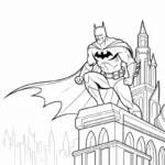 tải về tô màu siêu nhân batman