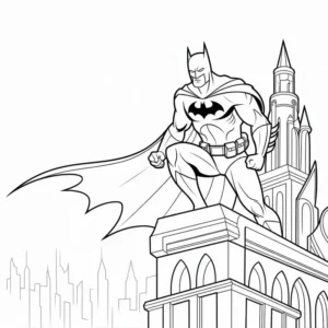 tải về tô màu siêu nhân batman