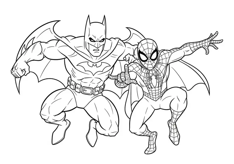 tô màu batman cực ngầu cho bé