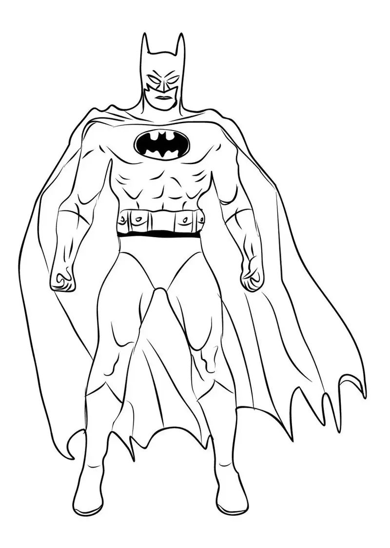 tô màu batman rèn luyện sáng tạo