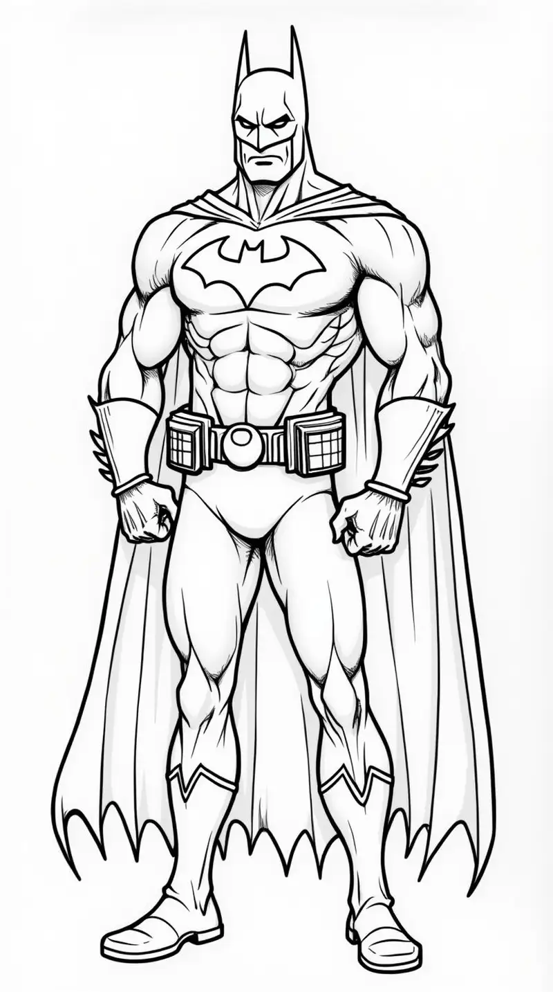 tô màu batman với nhiều mẫu đẹp