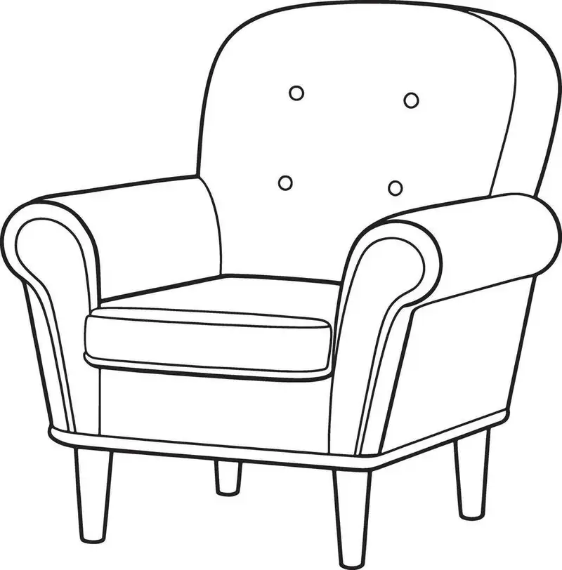 tô màu ghế bằng gỗ