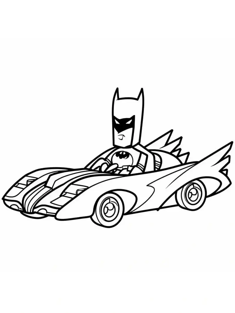 tô màu siêu nhân batman miễn phí